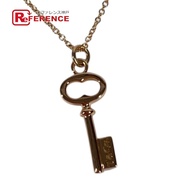 蒂芬妮 (TIFFANY&Co.) K18 18K金橢圓形鑰匙項鍊