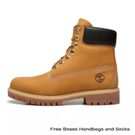 【Free Gift】Caterpillar Leather Martin Shoes Mens Drop Resistant Waterproof Soft-Toe Safety Boots Wor