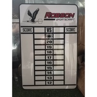 1 PC ROBSON SCORE BOARD FOR DART GAMES/DART SCORE BOARD