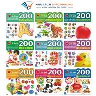 Book - 200 smart stickers for children 2-6 years old (develops IQ, EQ and CQ) - Odd books