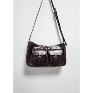 Korean Version Motorcycle bag Joey bag Joey bag Shoulder Messenger bag 25 New