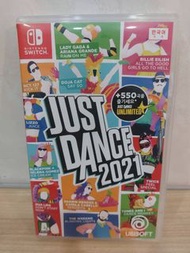 【Nintendo 任天堂】二手 NS Switch 舞力全開 2021 Just Dance 支援中文 遊戲中文 韓版