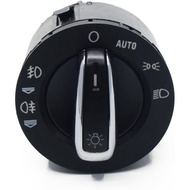 Chrome Headlight Fog Lamp Control Switch 4F1 941 531E /Fit for Audi A3 S3 A6 C6 4F S6 RS6 Q7 A6 4F C