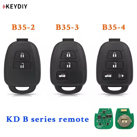 KEYDIY Universal B Series B35-2 B35-3 B35-4 Remote Control for KD900 URG200 KD-X2 Mini KD Ggenerate 