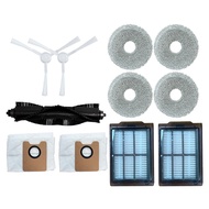 Compatible with Airbot X40 Ultra/X40 Master Robot Vacuum Cleaner Main Brush/Side Brush/Filter/Dust B