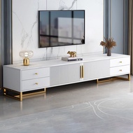 Tv Console Light Luxury TV Cabinet Nordic Style Cabinet Modern Minimalist Living Room Household Small Family Coffee Table TV Cabinet Floor Cabinet