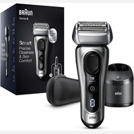 Braun Electric Razor for Men Series 8 8457cc Electric Foil Shaver with Precision Beard Trimmer Clean