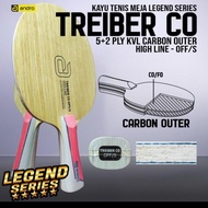 Kayu Bat Tenis Meja Andro Treiber CO OFF/S FL - Spirite