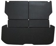 Extramat ยางปูพื้นลายกระดุม(ชิ้นปิดหลังเบาะพิงแถว3+ชิ้นท้ายบน) Toyota Innova Zenix 2023-2025