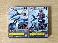 絕版平放 SHODO X 掌動驅 Vol.13 No.3+4 Kamen Rider Den O Machine Denbird (A+B-side) 食玩 盒蛋 掌動 幪面超人 假面騎士 昭和 電王