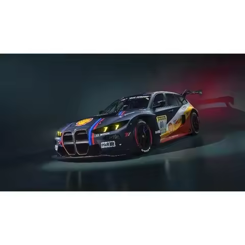 Pre-sale MY 1:64 M4 GT3 M3 Touring GT3 24H Alloy Diecast Car Model Collection