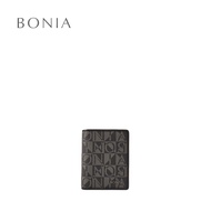 Bonia Black Dario Monogram Card Holder