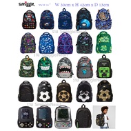 👨‍🍼Smiggle Backpack กระเป๋าเป้ กระเป๋านักเรียน Size 16 นิ้ว ลาย 💁‍♂️Boy ของแท้ 👑พร้อมส่งในไทย🎒