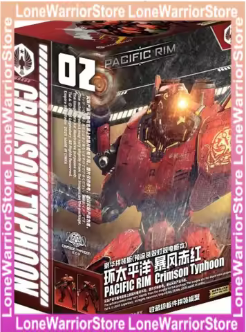 Empire Sky Studio Pacific Rim Gipsy Danger Crimson Typhoon 5-inch 13cm Assembly Action Figures