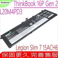 LENOVO L20M4PD3 電池(原裝) 聯想 ThinkBook 16P Gen 2，G2，SB11C04262