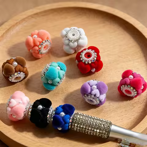 Cordial Design 50Pcs 23*18mm Hand Painted Round Rhinestone Beads / Exquisite / DIY Jewelry Accessori
