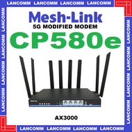Mesh-Link CP580e AX3000 WiFi-6 Qualcomm X55 Portable Wireless 5G Modem Router ( CP502 upgraded versi