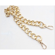 Aluminium chain hardware gold chain for bag tali bag DIY