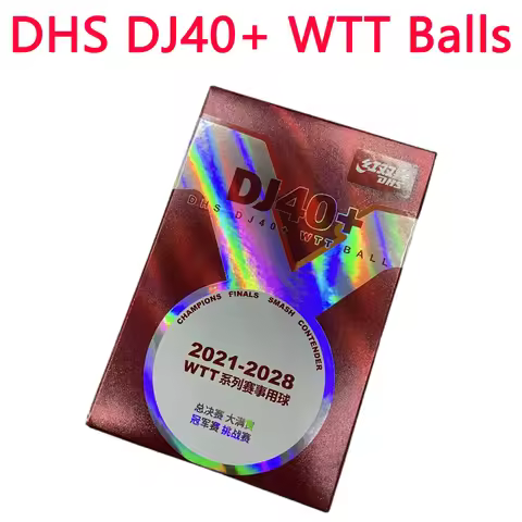DHS DJ40+ 3 Stars Ping Pong Ball ITTF Standard 40+ Professional Table Tennis Balls ABS New Material 