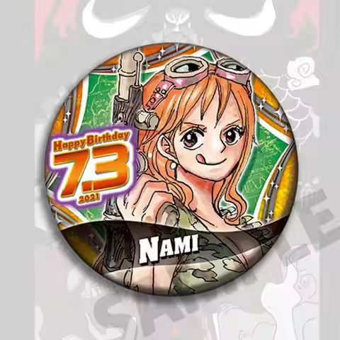 Anime One Piece Badge Pin Backpack Accessory Birthday Gift Ace Luffy Zoro Robin Sanji China Made Cos