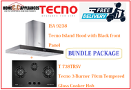 TECNO HOOD AND HOB FOR BUNDLE PACKAGE ( ISA 9238 &amp; T 738TRSV ) / FREE EXPRESS DELIVERY
