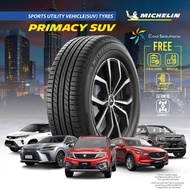 MICHELIN PRIMACY SUV (AGED) 245/70R16; 265/70R16; 225/65R17; 225/60R18; 265/60R18; 235/60R18; 285/60