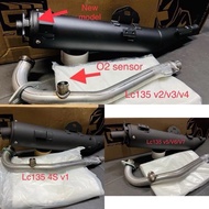 CJ IPOH EXHAUST 35MM FB LC135 V1 to V8 (FREE FIBER)