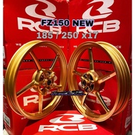 SPORTRIM SP522 YAMAHA FZ150 NEW RCB SPORT RIM 185/250/17' RACING BOY FZ FZ150I VIXION  GOLD ORIGINAL