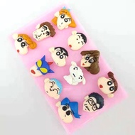 Crayon shinchan mold Crayon shinchan Biscuit Film/Soap/...