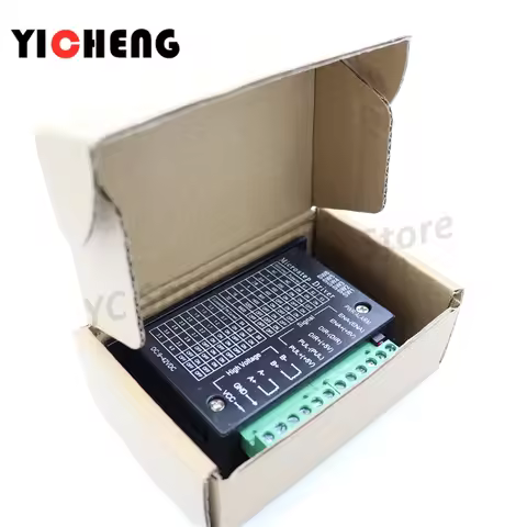 1PcsTB6600 Stepper motor driver Nema 23 Nema 34 42/57/86 Nema17 4A DC9-40V 1-axis stepper motor CNC 