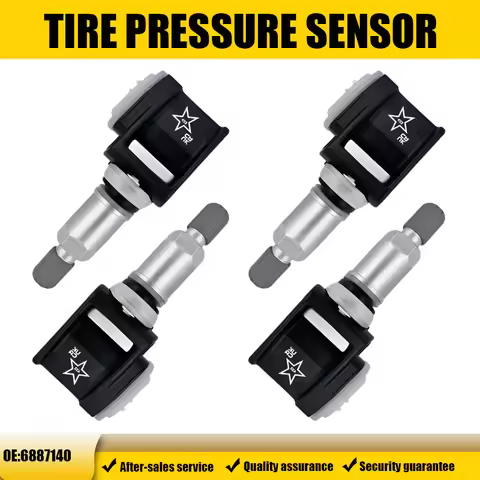 4PCS Tire Pressure Sensors TPMS 6887140 Fit For BMW G20 G21 G01 G02 G05 G08 Alpina B3 Compatible Wit