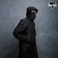 Gorpcore Anorak Mountain Nagoya Waterproof Windbreakers Black Jacket Gorpcore Jacket