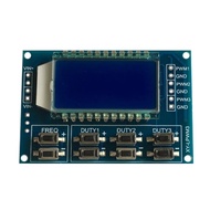 1PCS 3 Way LCD Display Adjustable PWM Signal Generator 1Hz~150KHz Pulse frequency Duty Cycle module 