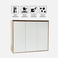 [Made in SG] Richmond 1.2m Shoe Cabinet - 120cm 3 Doors Big Storage Rack Cupboard Cabinet