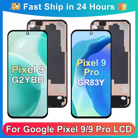 Tested For Google Pixel 9 Pro GR83Y GEC77 For Google Pixel 9 G2YBB GUR25 LCD Display Touch Screen Di