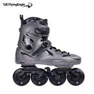 Flying Eagle | รองเท้าสเก็ตสำหรับมือใหม่ แบบเรียบ มีลายดอกไม้