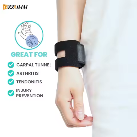 1PC Portable Adjustable Thin Pain Wrist Band Brace Injury TFCC Tear Injury Brace Sports Yoga Soft Ul