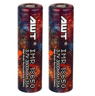 Baterai AWT RAINBOW 3500mAh 40A Battery AWT Pelangi baterai 18650 awtpelangi awtrainbow baterai 1865