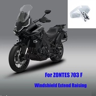 For ZONTES 703 F  Motorcycle 703F General Purpose Deflector Hood Windshield Extend Raising Accessori