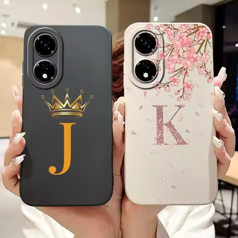 For Itel P55 5G Case P665L P661N Cute Crown Letters Cover Shockproof Soft TPU Phone Case For ItelP55