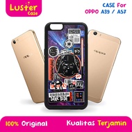 Case OPPO A39/A57 Case HP Premium Glossy [ STARWARS ] Casing HP - Softcase Glossy - Softcase OPPO A3