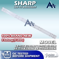 LC-32LE180M / LC-32LE185M / LC-32LE280X / LC-32SA4200X SHARP 32" LED TV Backlight 32 INCH Lampu TV