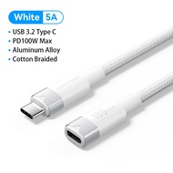 Vention USB 3.2 Gen2 Type C Extension Cable 10Gbps Data Transfer 4K 60Hz 5A 100W PD Fast Charging fo