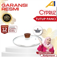 Cypruz A1 Electronic X Nadyanest Glass Pot Lid Wok Pan Fry Pan Sauce Pan