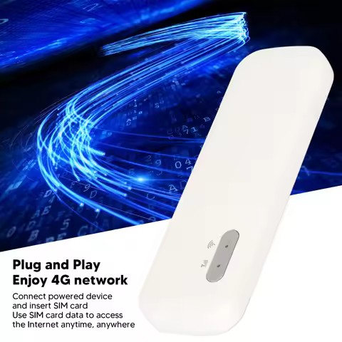 4G LTE Mobile WiFi Hotspot Multi High Speed SIM Card Slot Plug and Play 4G USB WiFi Stable for Lapto