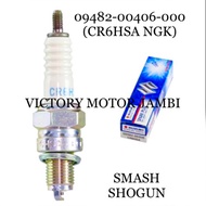 SPARK PLUG SMASH SHOGUN CR6HSA NGK 09482-00406-000 SUZUKI SGP