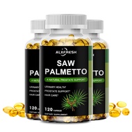 Alxfresh Prostate Health Supplement Reduce Prostate Inflammation DHT Blocker Hair Growth for Men to 