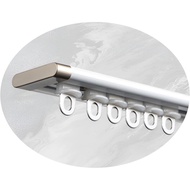 Ultra-Thin Curtain Track, Aluminium Ceiling Track For Curtains, Sliding Curtain Rail For Window Room