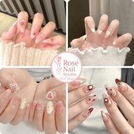 Fake Nails Box of 24 Nail Box with Cute and Lovely Patterns | Rosé Nail Studio