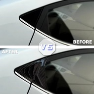 Hyundai Elantra Avante MD 2011-2015 Rear Louver Window Side Shutter Cover Trim Sticker Vent Scoop Bo